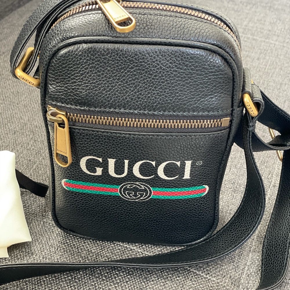 Gucci Print messenger Logo crossbody - Picture 3 of 17